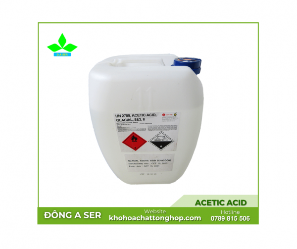 Acid Axetic - 99.85% - Hóa Chất Đông A - Công Ty Cổ Phần Dịch Vụ Đông A